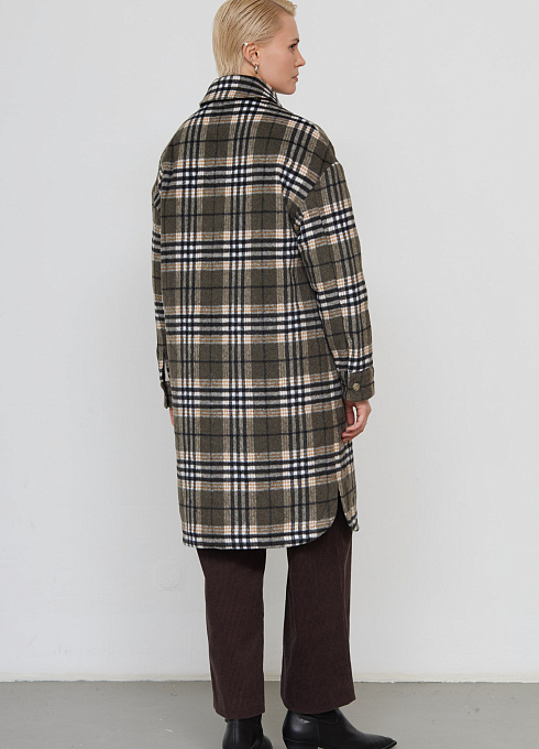  GRIOL. Пальто жен. 534487.11208.3401Р Хаки GRIOL