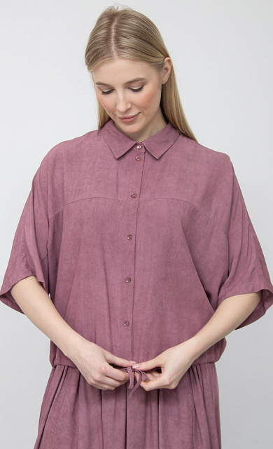 Блузка oversize на кулиске GRIOL