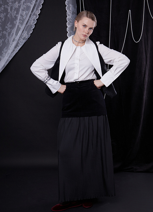  GRIOL. Юбка жен. 358512.11312.8200S Черный GRIOL