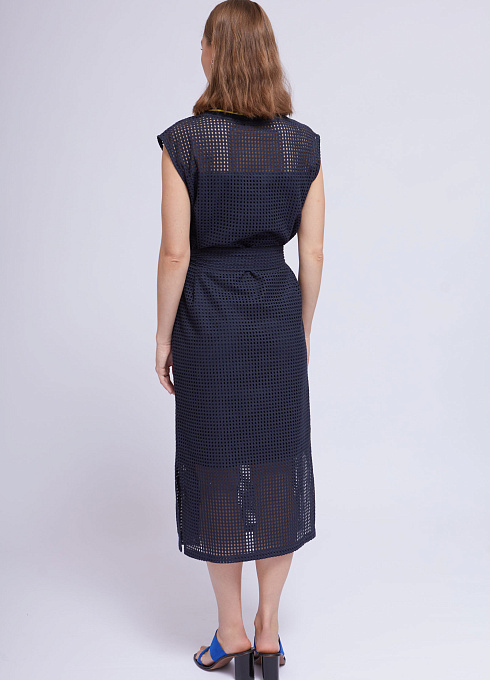  GRIOL. Платье жен. 367948.11312.9600N Темно-синий GRIOL