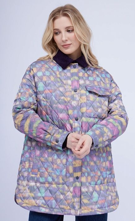  GRIOL. Полупальто жен. 524305.11209.0100O Мультиколор 