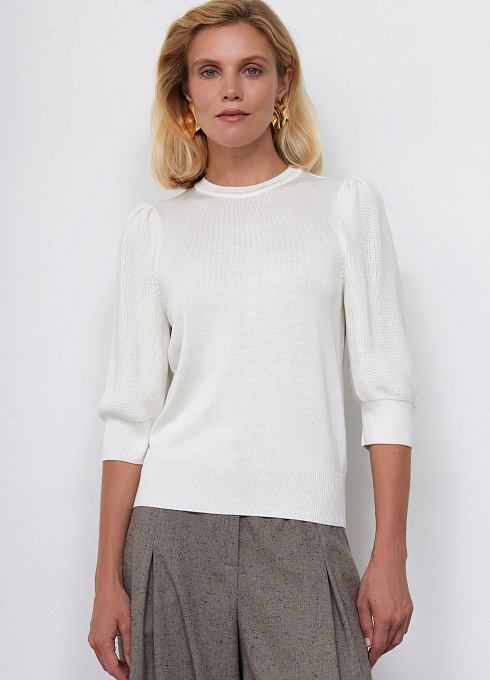  GRIOL. Джемпер жен. 310226.33303.0700N Молочный GRIOL
