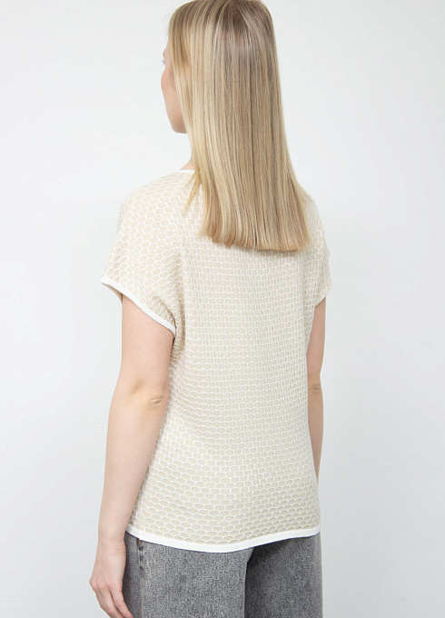  GRIOL. Джемпер жен. 310210Ж.33303.0307Y Бежевый GRIOL