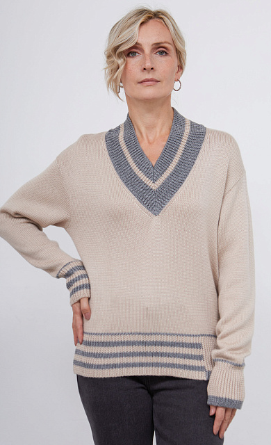  GRIOL. Джемпер жен.310474.05303.0373S Бежевый 