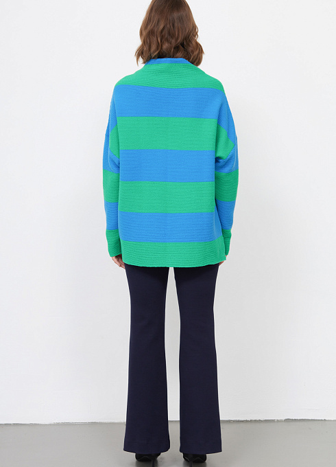  GRIOL. Джемпер жен. 310301.33303.2983S Зелено-синий GRIOL