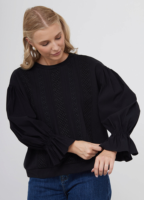  GRIOL. Джемпер жен. 311104.03313.8200K Черный GRIOL