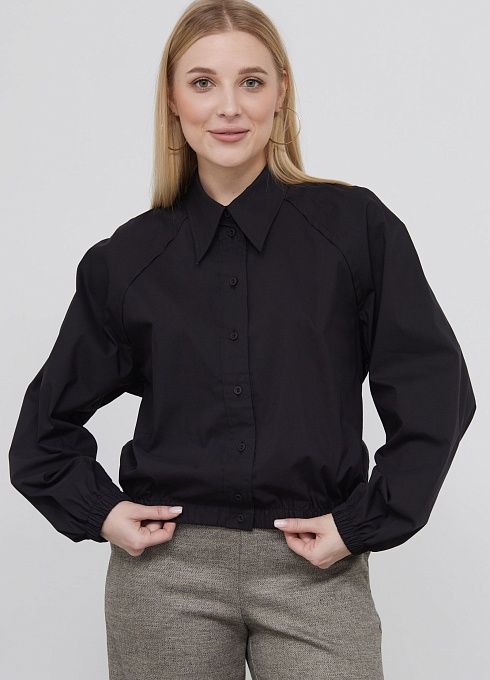 Блузка укороченная на резинке GRIOL