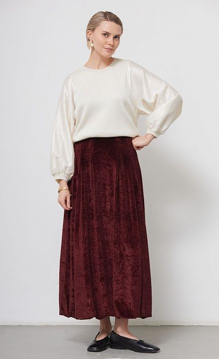  GRIOL. Юбка жен. 350069УД.6_313.4700N Бордовый 