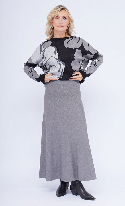  GRIOL. Юбка жен. 350114.33303.7400N Серый 