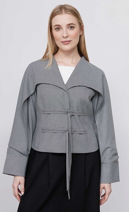  GRIOL. Жакет жен. 374579.11312.8202Z Чёрно-белый 