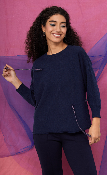 GRIOL. Джемпер жен. 310309.33303.9600N Т.синий GRIOL GRIOL. Джемпер жен. 310309.33303.9600N Т.синий