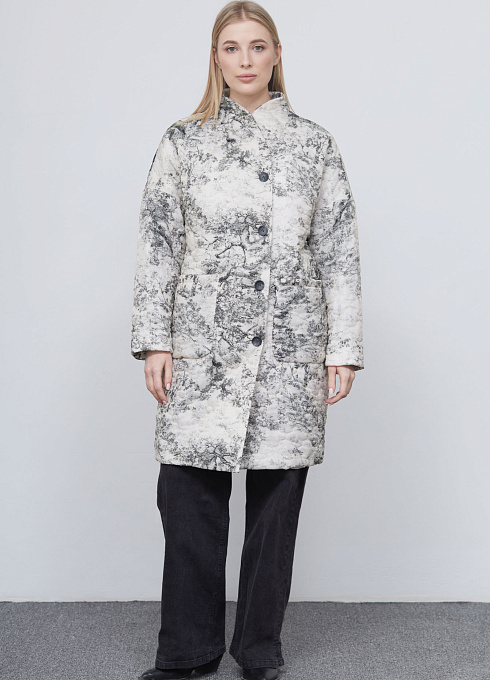  GRIOL. Пальто жен. 534374.11208.5101М Мультиколор GRIOL