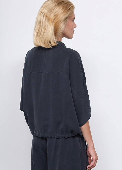 Блузка oversize на кулиске GRIOL