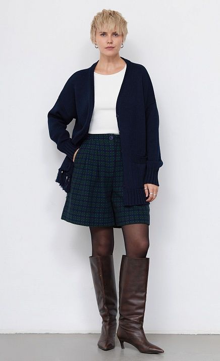  GRIOL. Шорты жен. 320353УД.03312.8829P зеленый/синий 