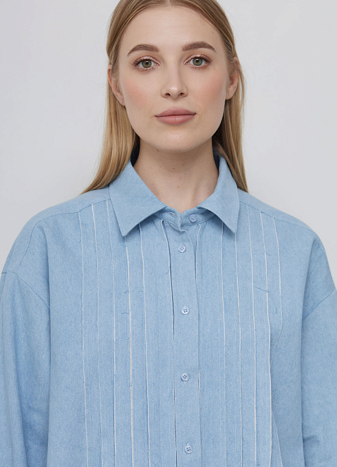 Блузка жен. 318329А.11312.1600N Голубой  (4)