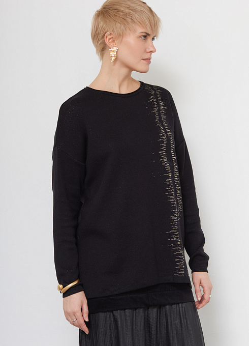  GRIOL. Джемпер жен. 310534.33303.8200L Чёрный GRIOL