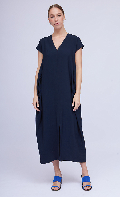  GRIOL. Платье жен. 360196.09312.9600N Тёмно-синий 