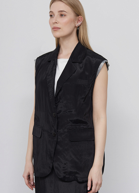  GRIOL. Жилет жен. 388405.11312.8200N Чёрный GRIOL