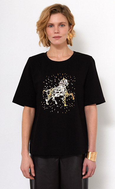  GRIOL. Джемпер жен. 310920НР.03313.8200EA Черный 