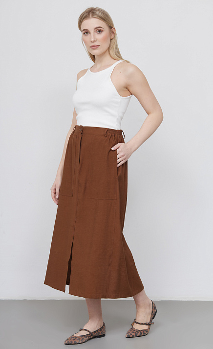  GRIOL. Юбка жен. 350116.09312.0400N Коричневый 