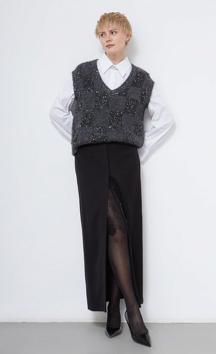  GRIOL. Юбка жен. 358402.11312.8200N Чёрный 