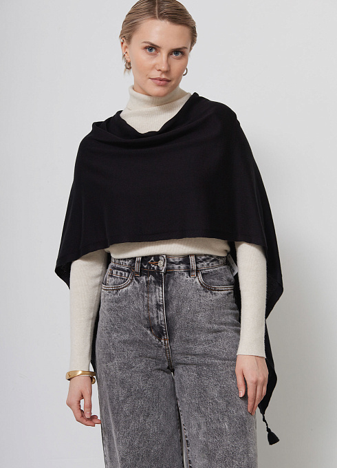  GRIOL. Шарф жен. 550007.33303.8200N Черный GRIOL