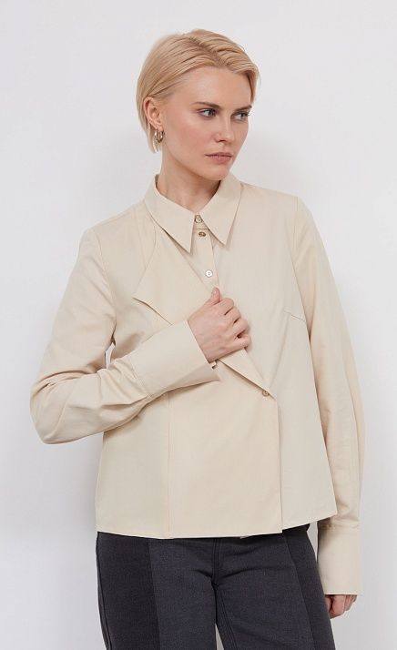 Блузка с отлетной полочкой GRIOL