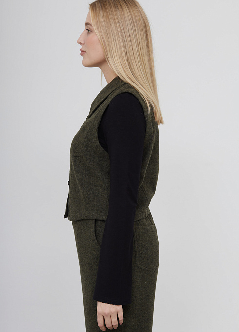  GRIOL. Жилет жен. 380093.09312.3100N Зелёный GRIOL