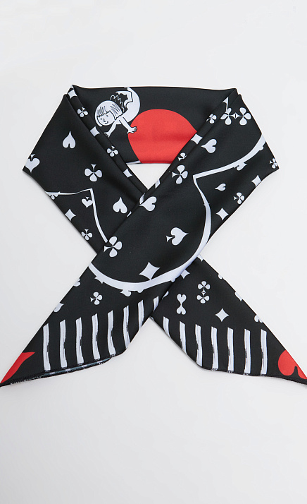  GRIOL. Платок жен. 630001.44110.8201YA Чёрный 