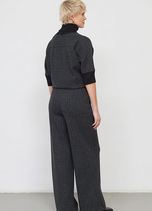 Брюки жен. 320245.09312.7382Y Серо-черный (6)