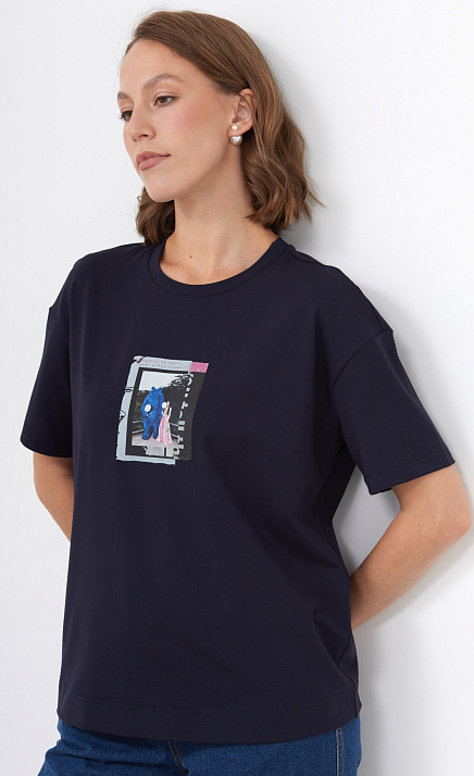 GRIOL. Джемпер жен. 310931.03313.9600E Т.синий GRIOL GRIOL. Джемпер жен. 310931.03313.9600E Т.синий