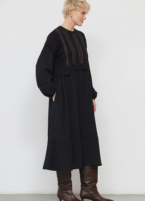  GRIOL. Платье жен. 360272.03313.8229DE Черный GRIOL