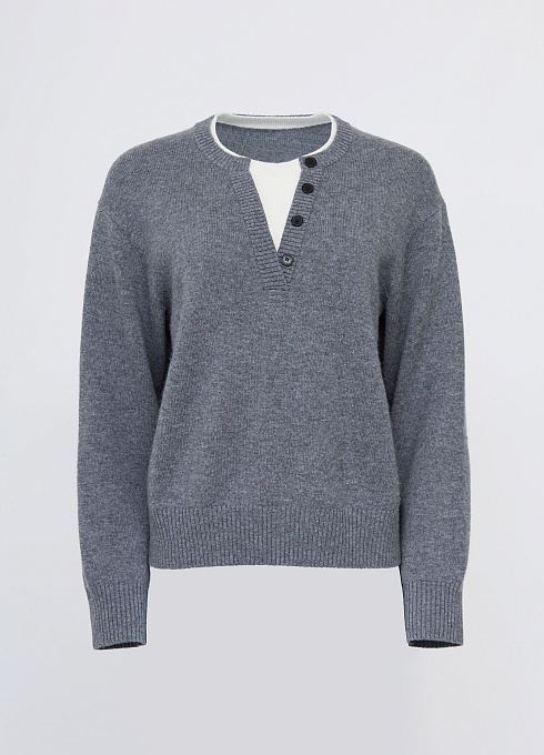  GRIOL. Джемпер жен. 310523.15303.7302N Серый GRIOL