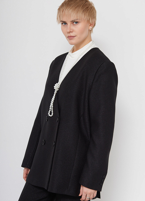  GRIOL. Жакет жен. 378300.11312.8200L Чёрный GRIOL