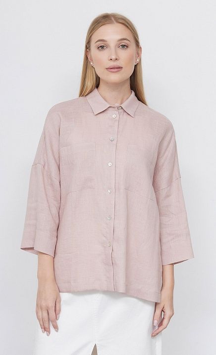 Рубашка оверсайз льняная GRIOL Рубашка оверсайз льняная GRIOL