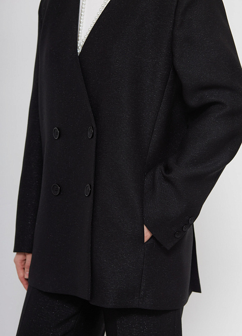  GRIOL. Жакет жен. 378300.11312.8200L Чёрный GRIOL