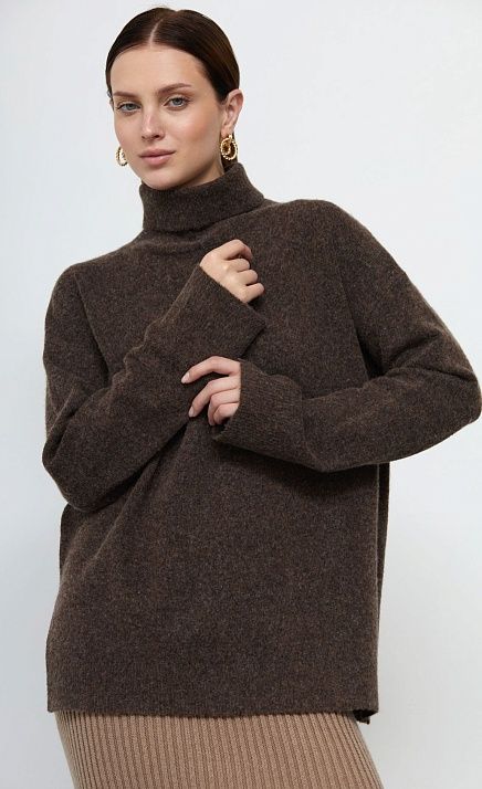  GRIOL. Джемпер жен. 317005.42303.1100M Коричневый 