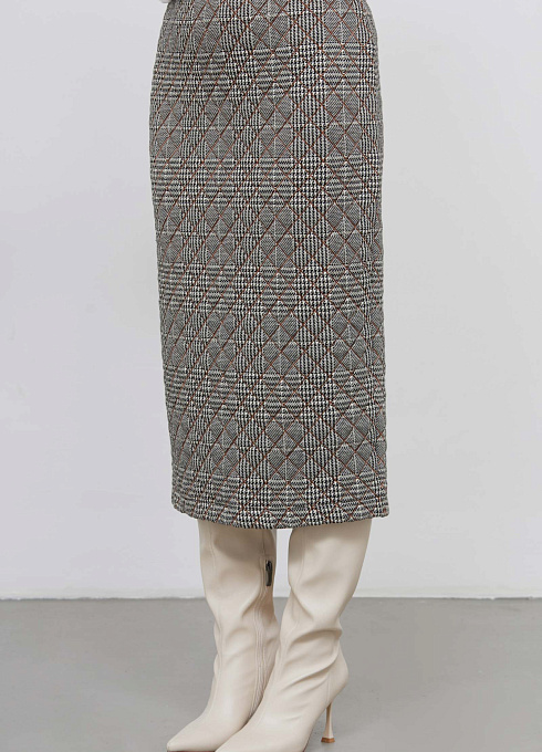  GRIOL. Юбка жен. 350060.03313.1101P Серый GRIOL