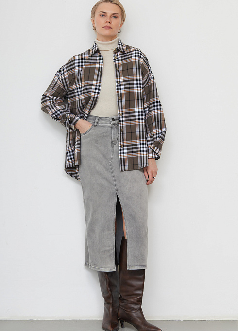 Рубашка фланелевая в клетку GRIOL