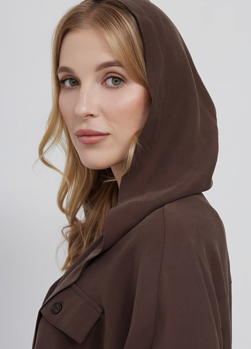  GRIOL. Жакет жен. 370085.6_312.1100N Коричневый GRIOL