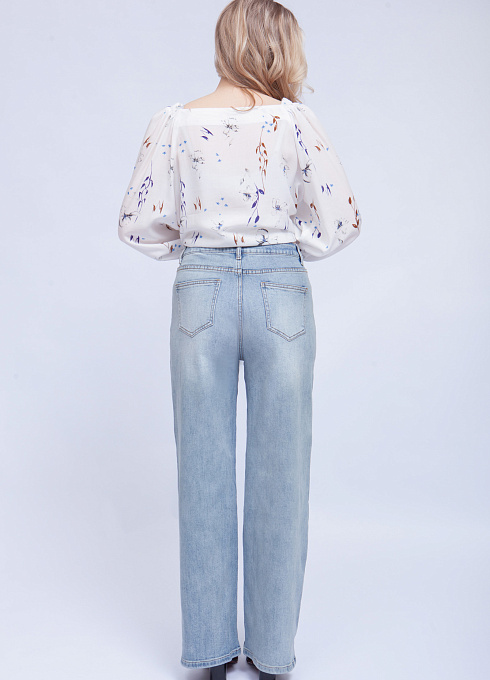  GRIOL. Брюки жен. 320279.26304.1600N Голубой GRIOL