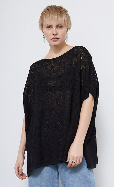 GRIOL. Джемпер жен. 310575.33303.8200N Чёрный GRIOL GRIOL. Джемпер жен. 310575.33303.8200N Чёрный