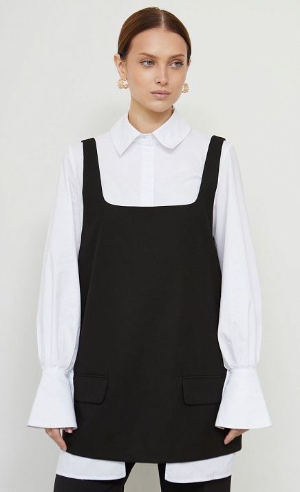  GRIOL. Жилет жен. 388403.11312.8200N Чёрный 