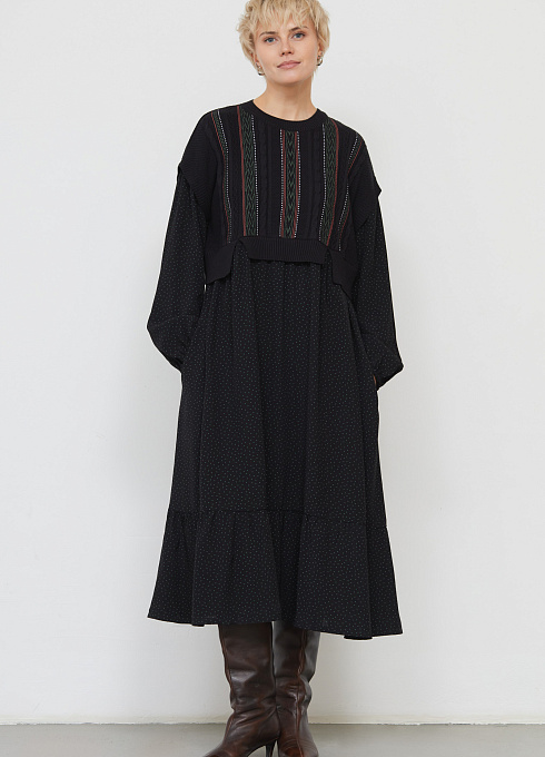  GRIOL. Платье жен. 360272.03313.8229DE Черный GRIOL