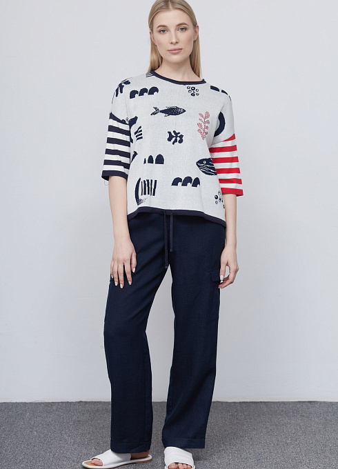 Джемпер жен. 310489.33303.0201A Белый  (2)