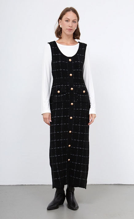 GRIOL. Сарафан жен. 340027.15303.8202P Чёрный GRIOL GRIOL. Сарафан жен. 340027.15303.8202P Чёрный