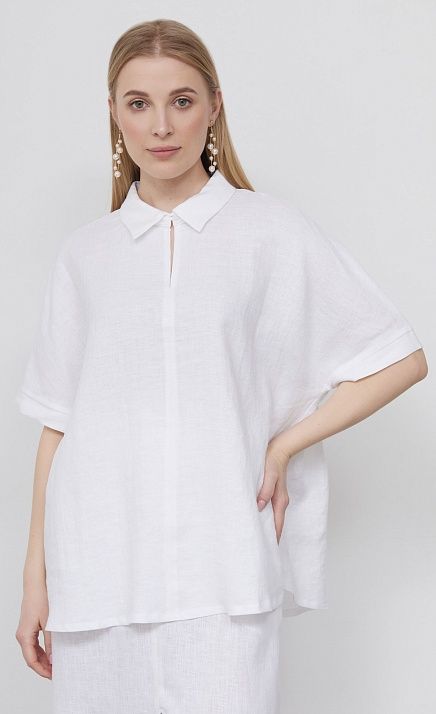 Блузка оверсайз изо льна GRIOL Блузка оверсайз изо льна GRIOL