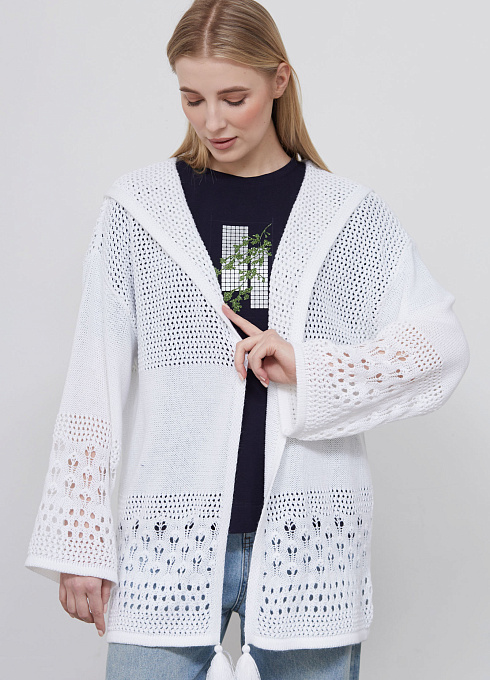  GRIOL. Жакет жен. 370232.05303.0200N Белый GRIOL