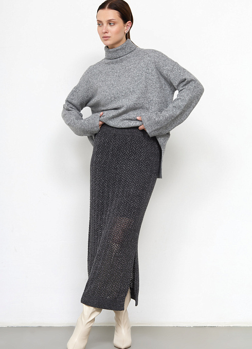  GRIOL. Юбка жен. 350133.05303.7700N  Темно-серый GRIOL