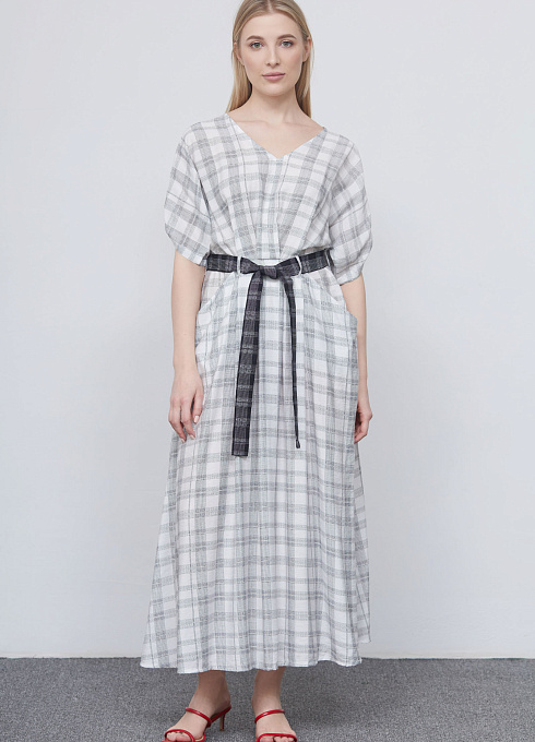  GRIOL. Платье жен. 360327.03312.8202P Бело-чёрный GRIOL